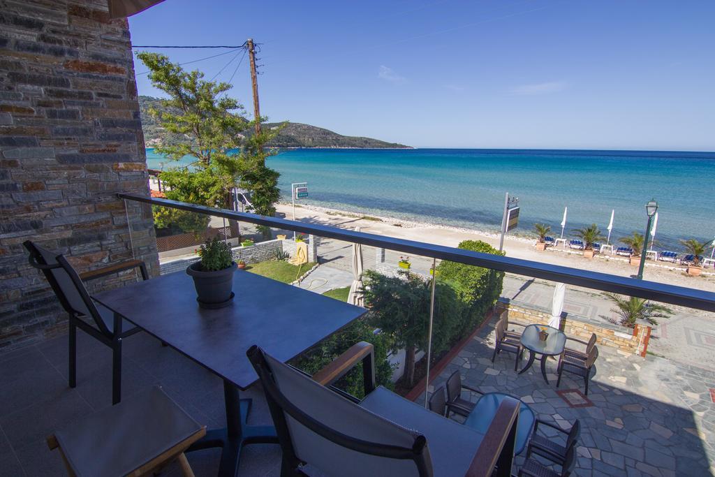 Seabird Apartments Skala Potamia  Esterno foto