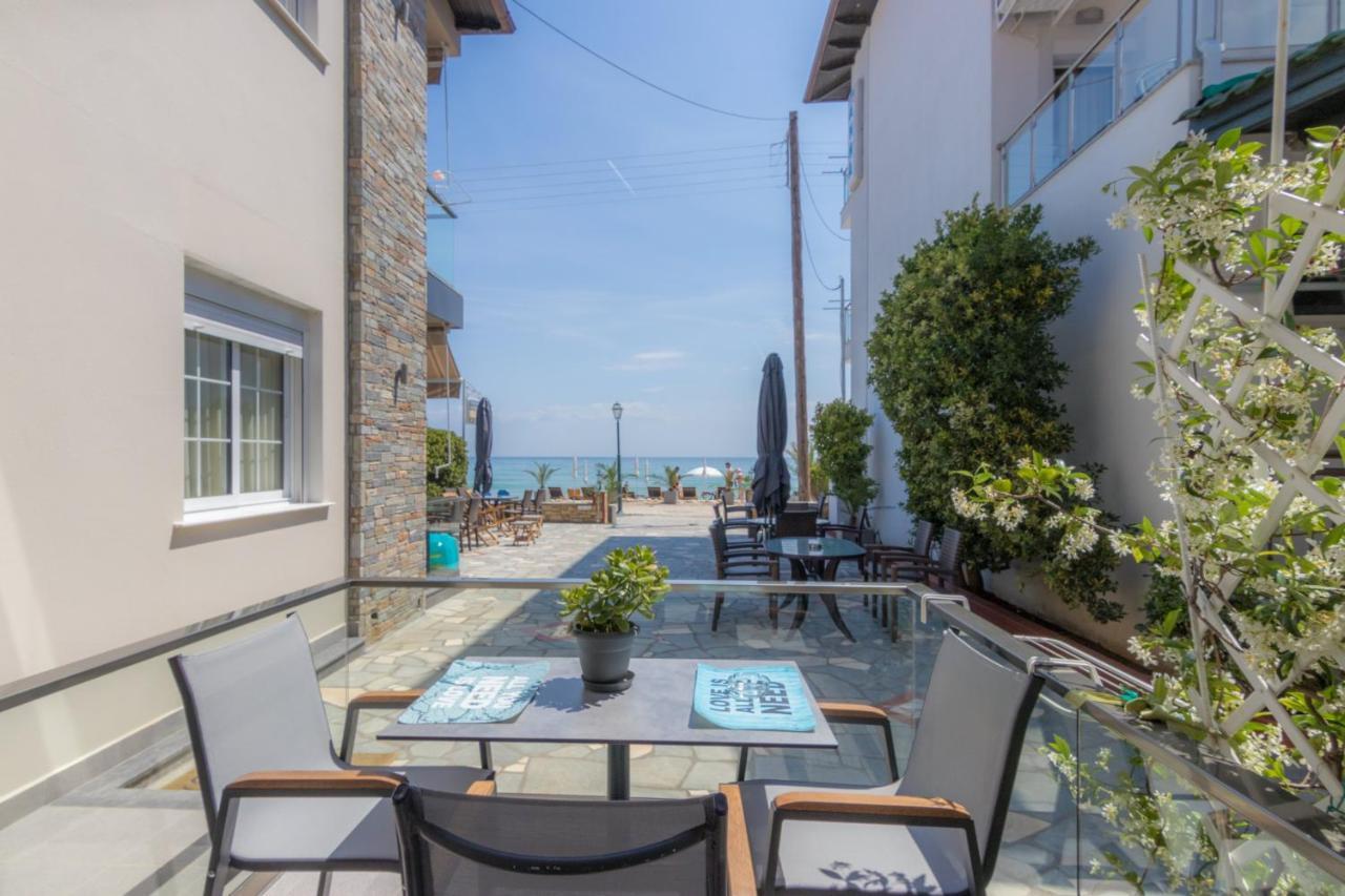 Seabird Apartments Skala Potamia  Esterno foto